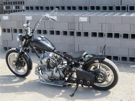 Honda considers the custom their standard model; 1980 Honda CB750 Custom Bobber