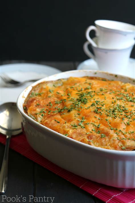 Idaho Potato Breakfast Casserole With Sausage Spinach And