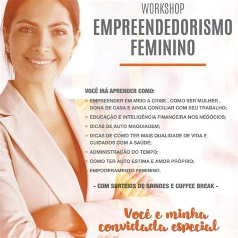 Workshop Empreendedorismo Feminino Sympla