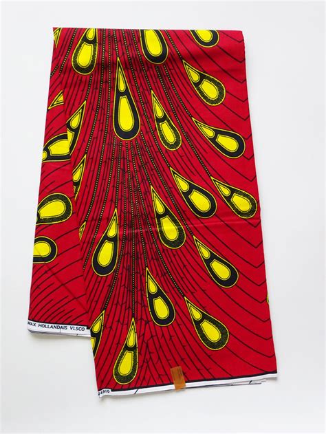 African Print Fabric Sold By Yard Ankara Fabric Electric Etsy