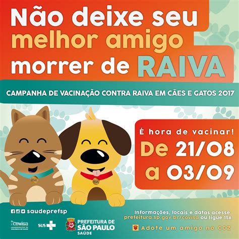 One of our top picks in sao paulo. POSTOS DE VACINAÇÃO CONTRA A RAIVA EM CÃES E GATOS ...