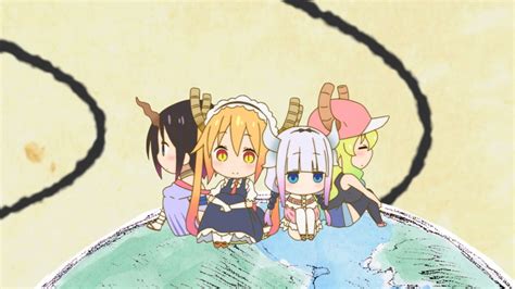 1080p Kanna Kamui Miss Kobayashis Dragon Maid Tohru Miss Kobayashis