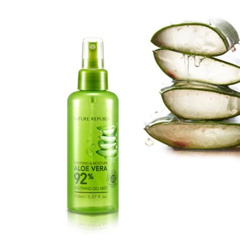 What other brands of aloe gel are comparable? NATURE REPUBLIC Soothing & Moisture Aloe Vera 92 Soothing ...