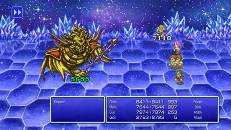 Final Fantasy 2 Pixel Remaster Finale Emperors Fall Final Boss