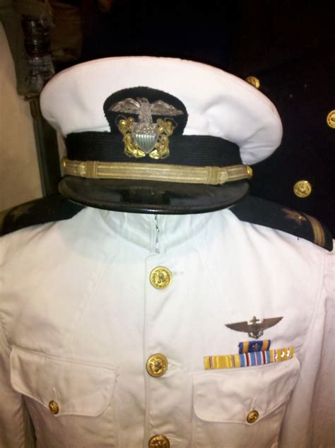 Wwii Us Navy Pilot Summer Whites Dress Uniform