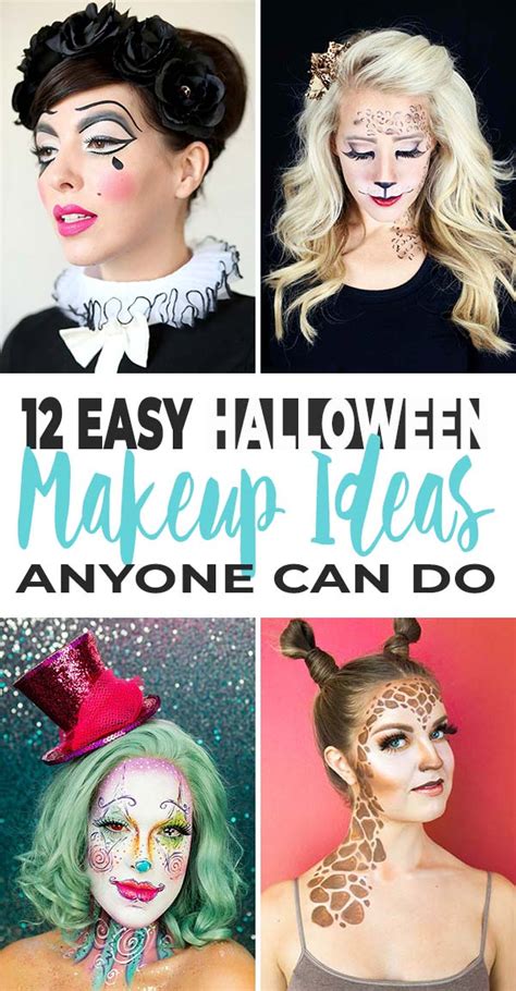 12 Easy Halloween Makeup Ideas Anyone Can Do Ohmeohmy Blog