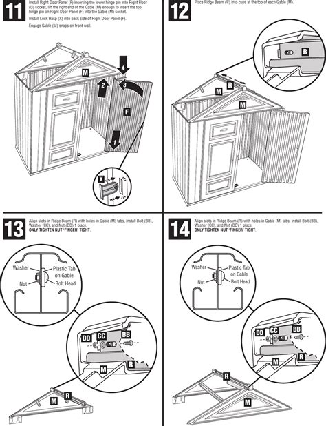 Rubbermaid Outdoor Storage 5l20 User Manual