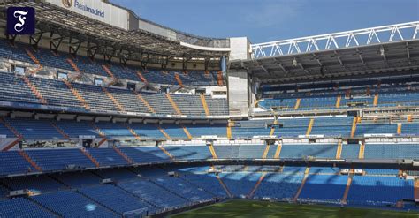 Panoramic view of the stadium. Real Madrid öffnet sein Stadion für Kampf gegen Coronavirus