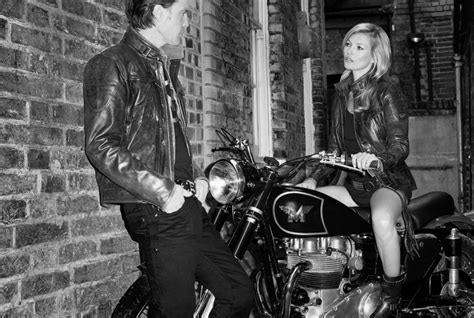 Kate Moss Is Biker Cool For Matchless Fall Campaign By Terry Richardson Fashion Gone Rogue