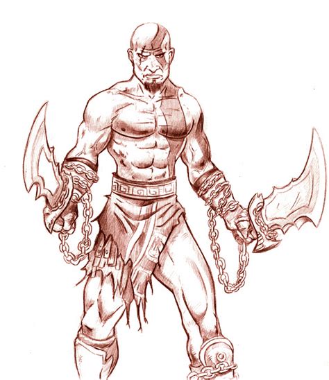 Kratos By Dreno360 On Deviantart