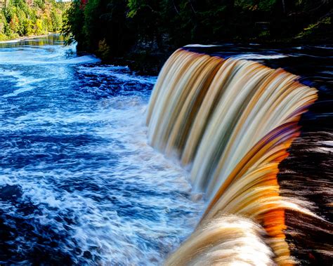 Upper Tahquamenon Falls Hdr Hiawatha National Forest In Mi Flickr
