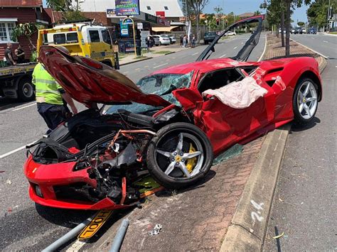 Ferrari And 4wd Smashed In ‘significant Accident Queensland Times