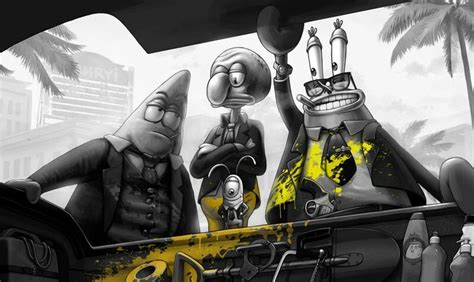The Bikini Bottom Mafia | Art, Superhero, Batman