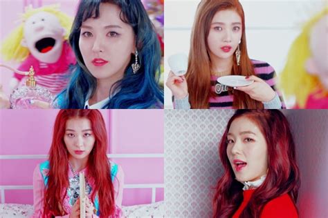 Korea Korean Kpop Idol Girl Group Band Red Velvet Irenes Two Tone Hair