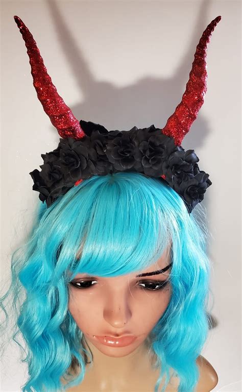Horns Halloween Devil Horns Demon Horns Dragon Horns Etsy