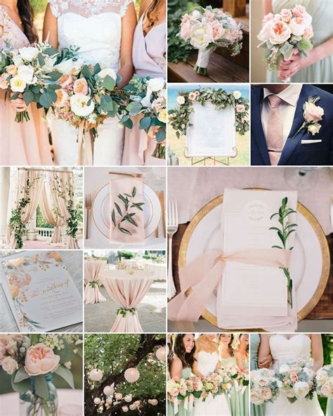 Sage Green And Blush Wedding Colors Rosio Skidmore