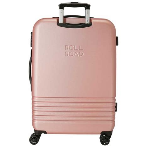 Valise Extensible 70cm ROLL ROAD India Rose Nude Planetebag Com
