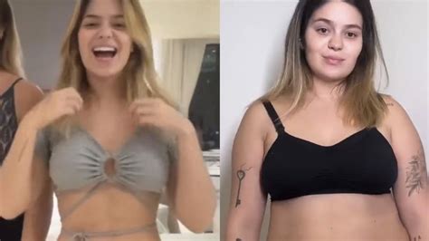 Viih Tube Compara O Corpo Pós Parto Com Antes Da Gravidez Cicatrizes Contam Uma História