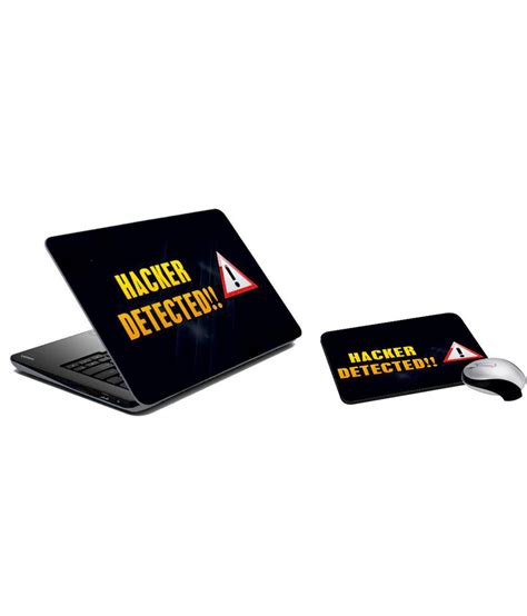 Mesleep Hacker Laptop Skin And Mouse Pad Buy Mesleep Hacker Laptop