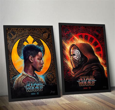 Star Wars The Force Awakens Painting At Explore