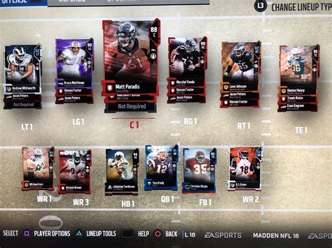 Just Completed Bo set. Obviously biggest need would be O-line but would