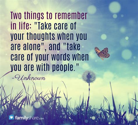 Welcome to thoughts are things. Two things to remember in life: Take care of your thoughts when you are alone, and take care of ...