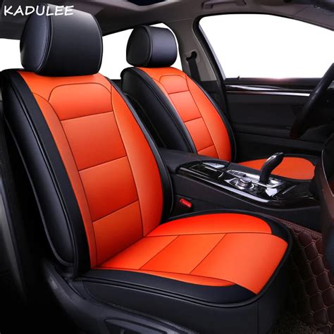 buy kadulee pu leather car seat cover for ssangyong kyron actyon korando rexton
