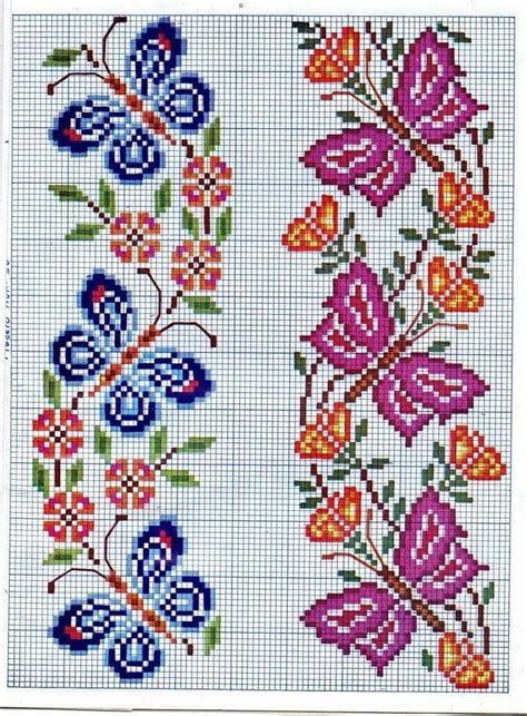 Pin By Hürriyet Meşe On Çarpı Işi Cross Stitch Patterns Flowers