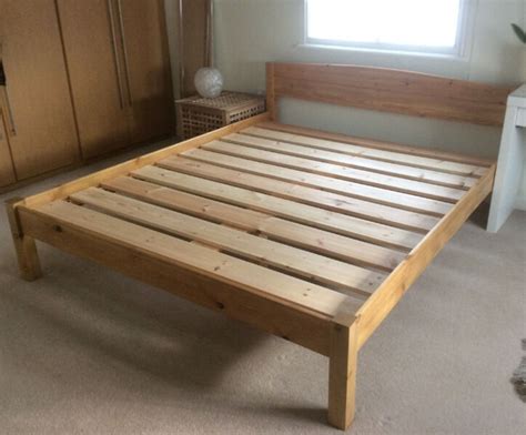 New Small Super King Bed Frame Very Sturdy Very Cheap Price For Quick