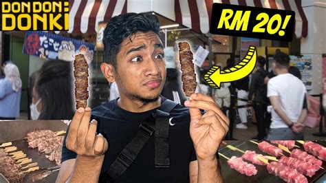 Aku Makan SATAY Paling Mahal Di Malaysia YouTube