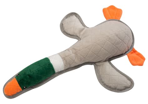 Petface Tough Duck Squeaky Dog Toy Durable Nylon Puppy Interactive Play
