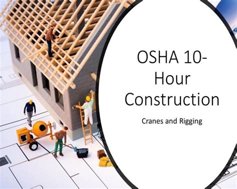 Osha 10 Hour Construction Cranes And Rigging