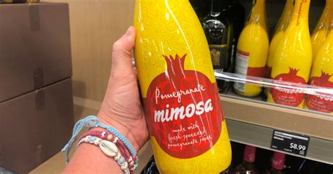 Ready To Drink Pomegranate Mimosa Only 899 At Aldi Hip2save