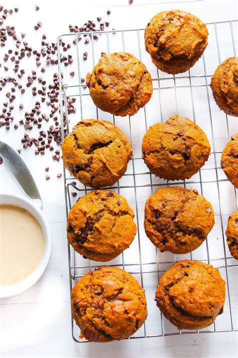 In separate bowl, mix together the melted butter, sugar, eggs, buttermilk, and vanilla. Best-Ever Pumpkin Chocolate Chip Muffins (with Browned ...