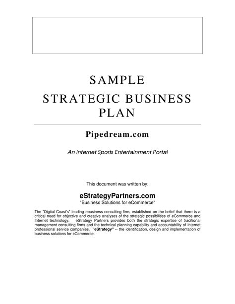 10 Sales Strategic Plan Templates Pdf Word Apple Pages