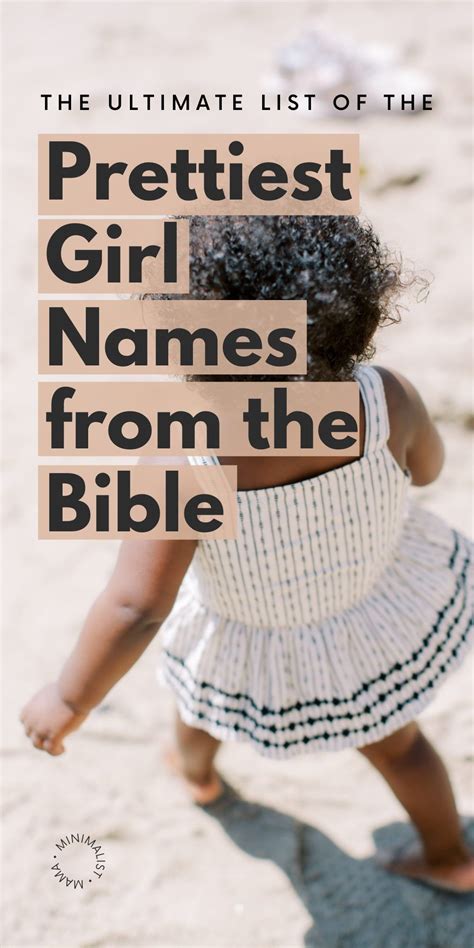 Prettiest Biblical Girl Names With Precious Meanings Artofit