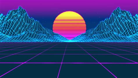 Retro 80s Grid Background Collection Modern Setups Blog