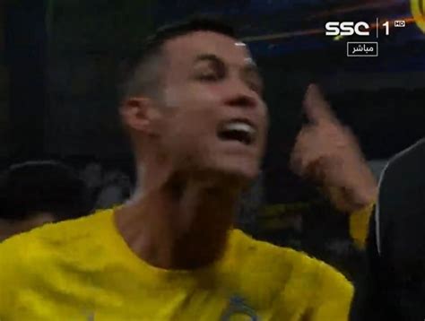 Cristiano Ronaldo Screams In Referees Face And Shoves Selfie Taker