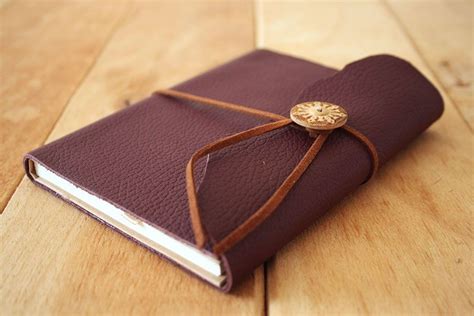 Diy Leather Notebook Diy Leather Notebook Cover Leather Notebook