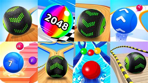 Going Balls Vs Ball Run 2048, Level Up Balls, Stair Balls, Color Road