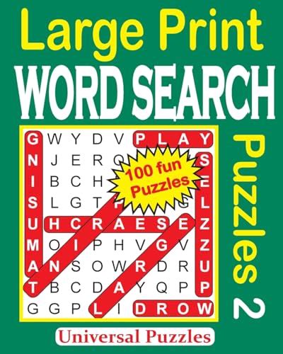Large Print Word Search Puzzles Universal Puzzles 9781533303493
