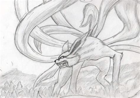 How To Draw A Nine Tailed Fox My Print Was Done Using Filament That