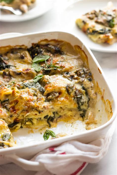 We did not find results for: Chicken Mushroom and Spinach Lasagna - Little Broken ...