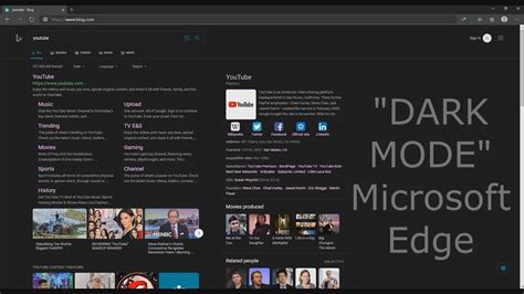 Cara Mengaktifkan Dark Mode Microsoft Edge Di Semua Situs Web Youtube