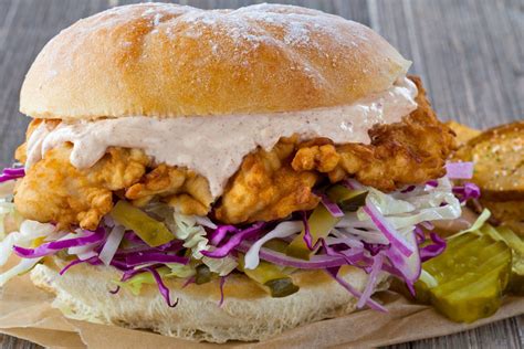 81 delivery was on time. Cacique® Fried Chicken Sandwich with Chipotle Crema Slaw ...