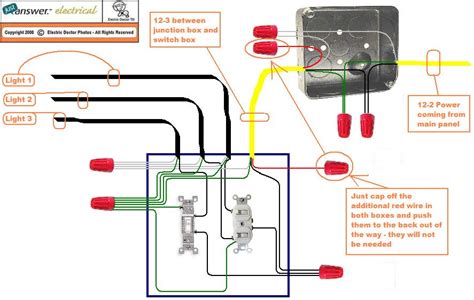 Architectural wiring diagrams ham it up the approximate locations and. I am trying to wire a single pole, and a double single pole switch in the same electrical box.I ...