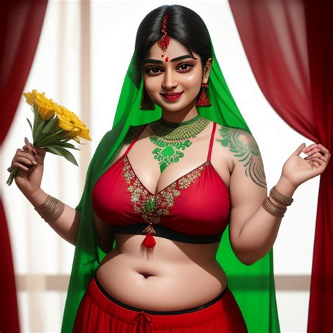 G N Rateur D Art Ai Partir D Un Texte Indian Actress With Big Boobs