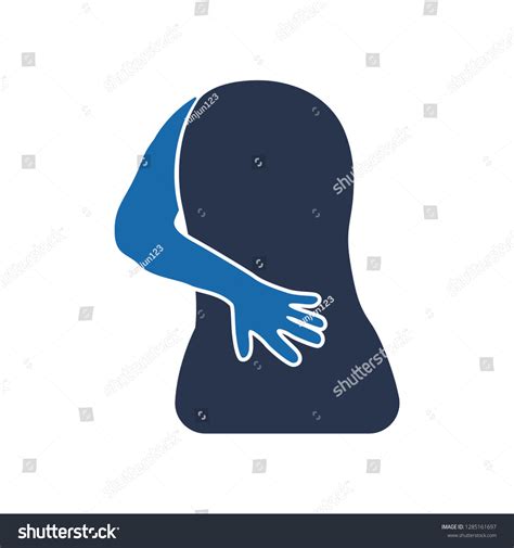 Backache Icon Vector Stock Vector Royalty Free 1285161697 Shutterstock