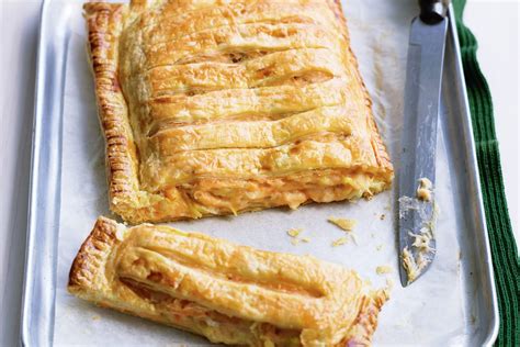 Leek Puff Pastry Recipe With Smoked Trout Foodsdiary