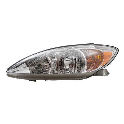 Headlight Assembly Fits Toyota Camry Driver Side Halogen Lens